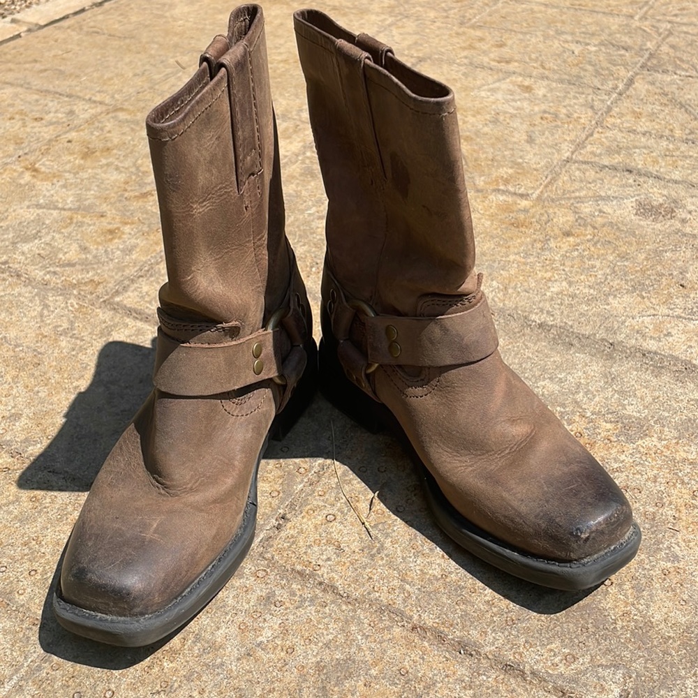 Kids Frye Harness Boots